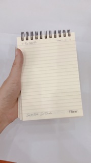 Sổ lò xo giấy ngà a7