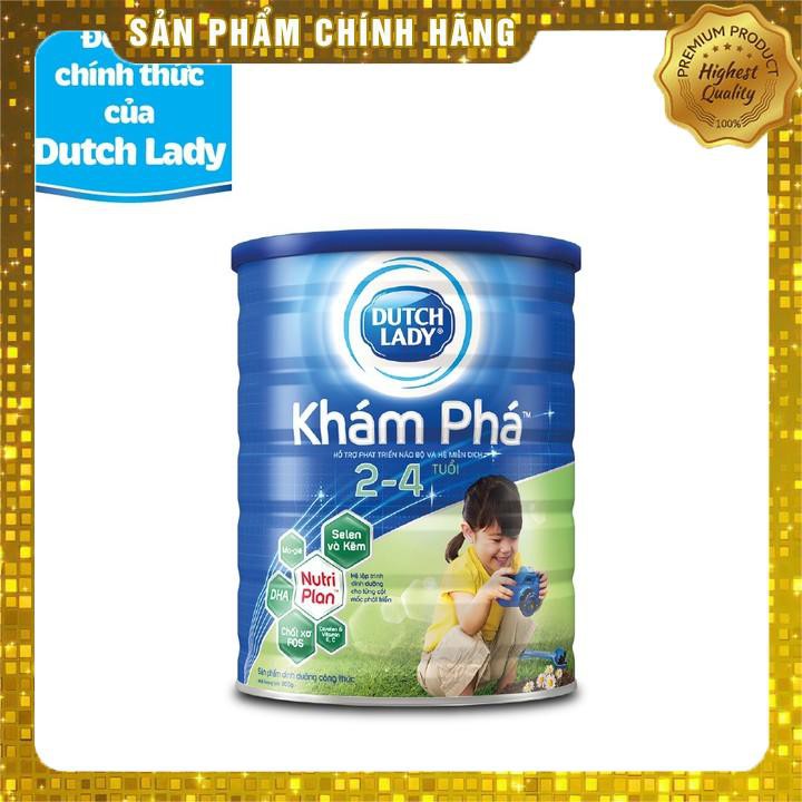 Sữa bột Dutch Lady Khám Phá 900g (cho bé 2-4 tuổi) (100% chính hãng)