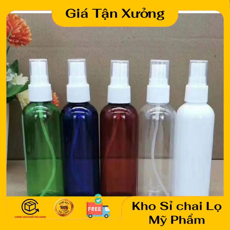 Chai Xịt Phun Sương ❤ TRÙM SỈ ❤ Chai nhựa pet xịt phun sương 50ml,100ml chiết mỹ phẩm , phụ kiện du lịch