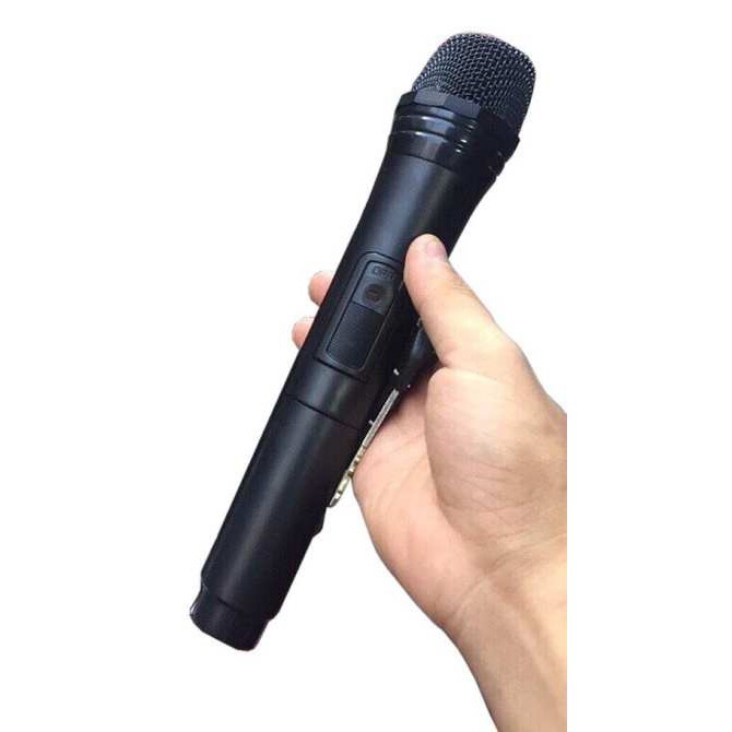 Loa kẹo kéo mini Blueotooth hát karaoke công suất lớn A061 cực hay + kèm Micro không dây - BẢO HÀNH 1 ĐỔI 1