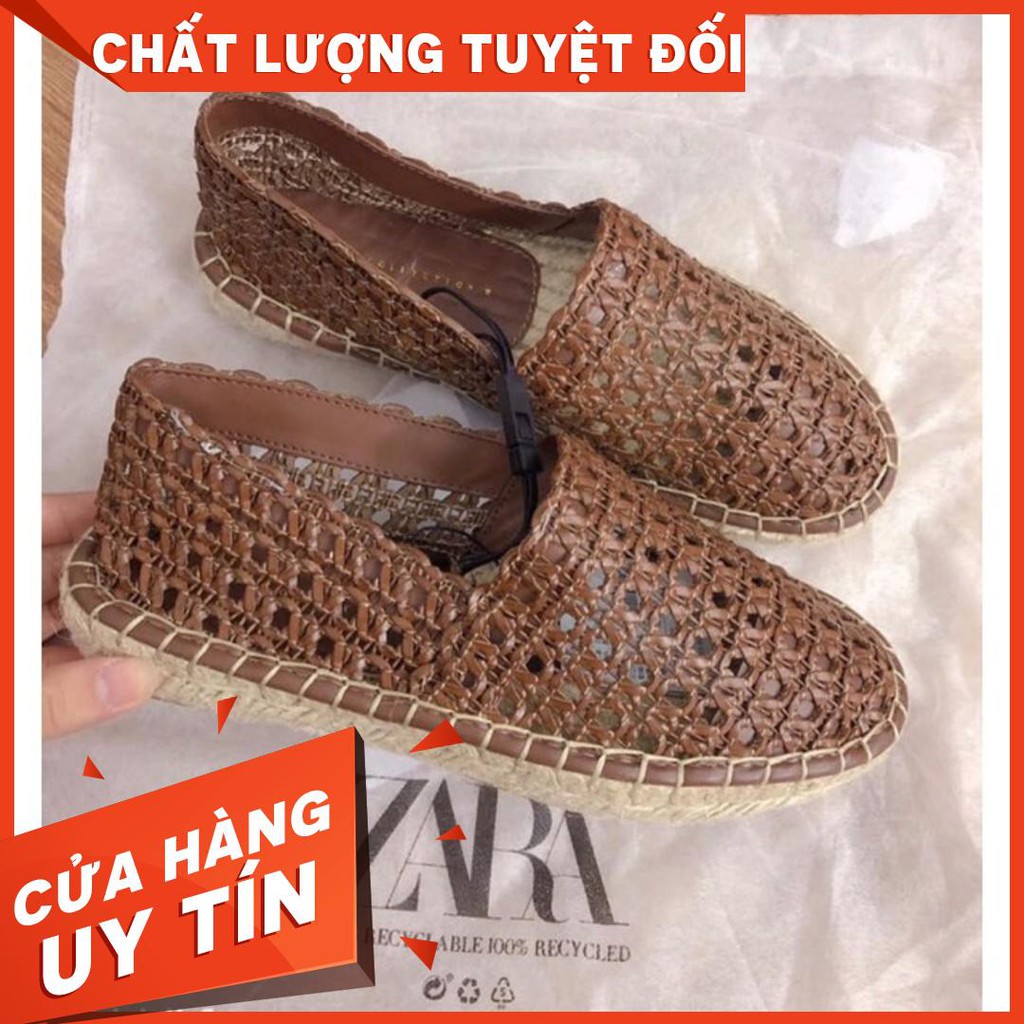 Giày đế cói Zara