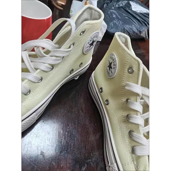 Giày CV Ulzzang Cổ Cao 1970s Màu Pastel Xinh Xỉu Kèm Ảnh Thật