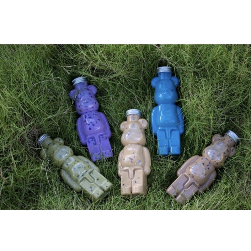 Sét Trà Sữa Vị Dâu 400G