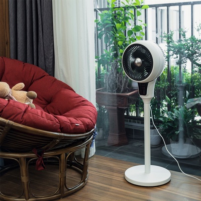 Quạt cây có điều khiển thông minh siêu mát, Quạt tuần hoàn đối lưu không khí. Mẫu quạt bàn có 3 chế độ gió, hẹn giờ