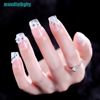 ♡Bộ 24 Móng Tay Giả Lấp Lánh