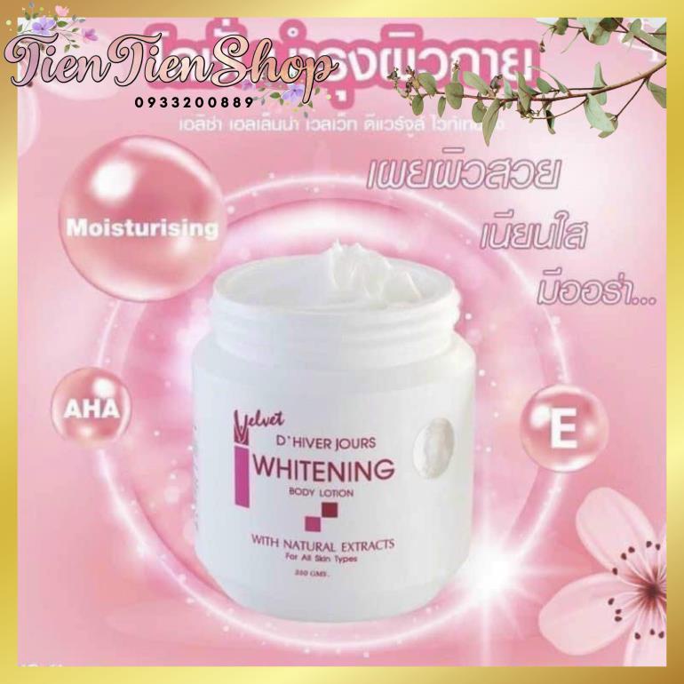 Kem Dưỡng Trắng Body Velvet Thái
