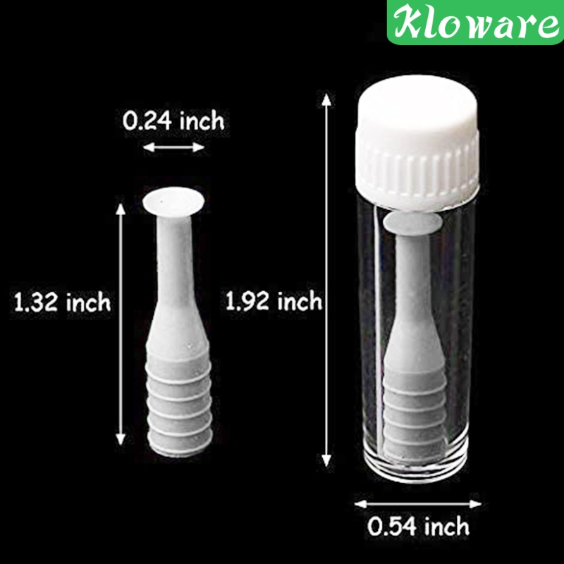 Bộ 5 Dụng Cụ Hút Kính Áp Tròng RGP Màu Xanh Lá Kèm Hộp Đựng Tiện Dụng