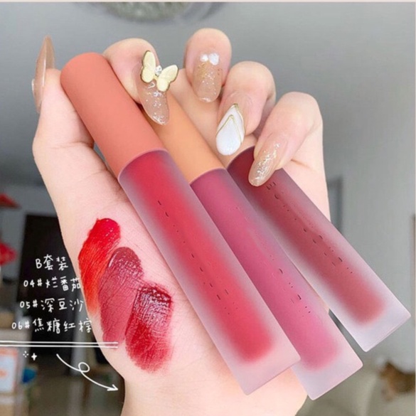 Set son nhung không phai, không thấm nước