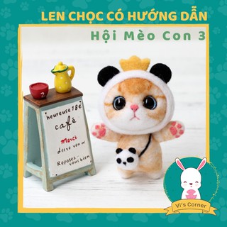 [Len chọc có hướng dẫn] BỘ KIT HỘI MÈO CON 3