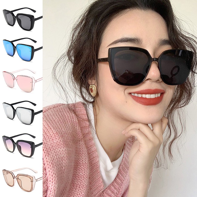 Kính mát gọng vuông phong cách sành điệu trẻ trung cho nữ