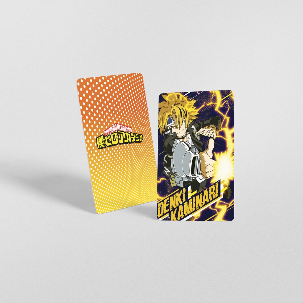 Thẻ My Hero Academia Bo Góc 9x5.4 Giấy Couche