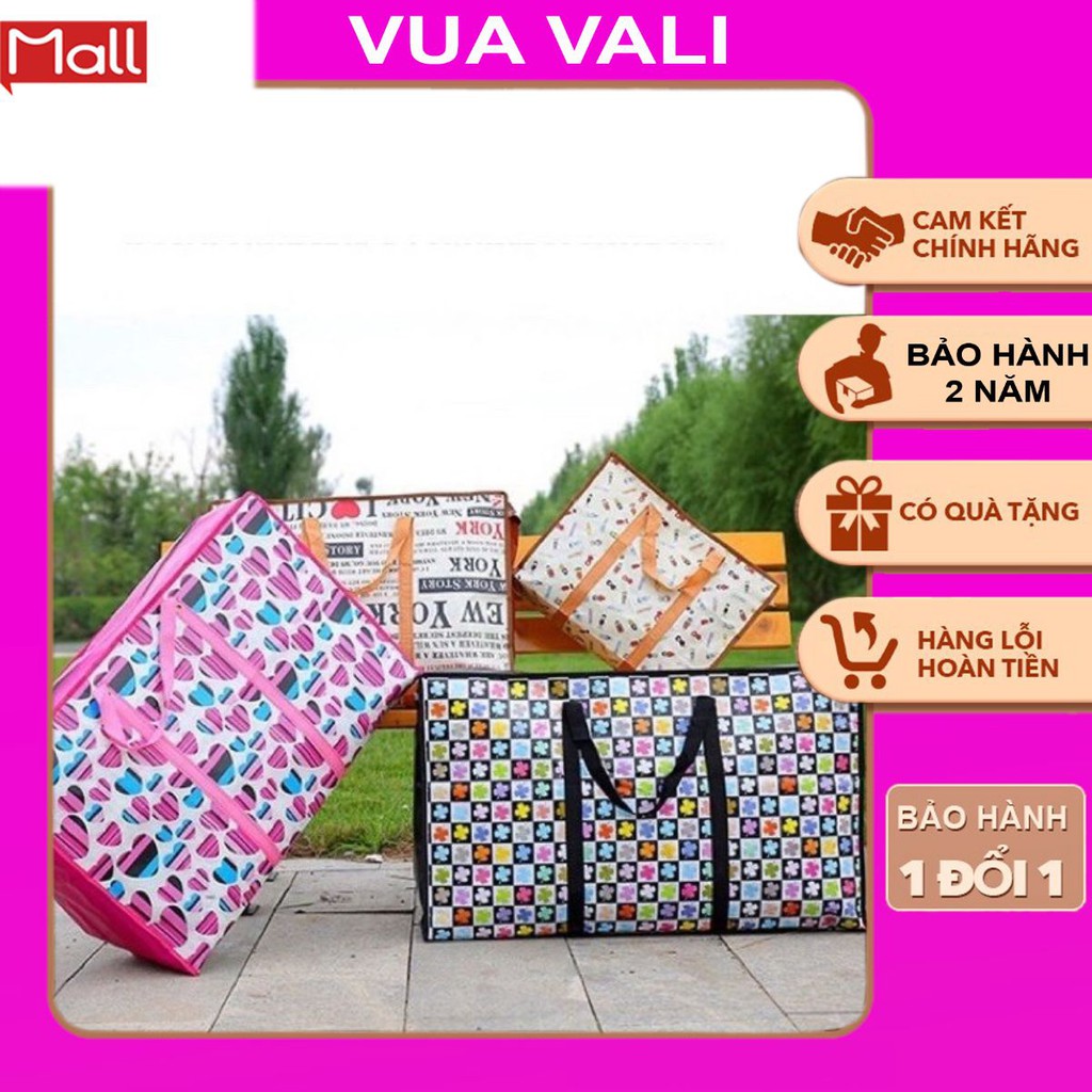 ❤️SIZE TO RẺ NHẤT SHOPEE ❤️ Túi đựng quần áo chăn màn vải canvas không thấm nước, giỏ đựng đồ đa năng