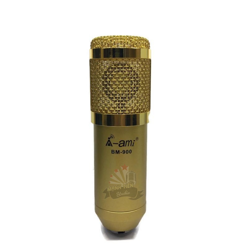 CTY MẠNH TIẾN Micro thu âm livestream hát karaoke cao cấp BM900 AMI chuyên nghiệp bảo hành 12 tháng(Bảo Hành 12 Tháng)