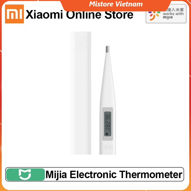 Nhiệt kế điện tử thông minh Xiaomi Mijia màn hình LCD Kết nối App Mihome