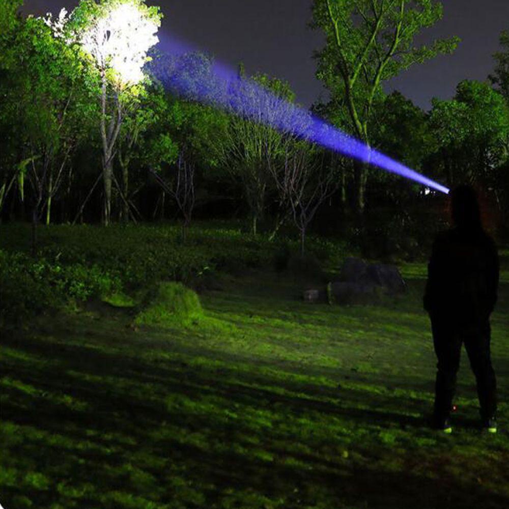 GOGOUP Đèn Pha LED Cảm Biến Siêu Sáng Có Thể Sạc Lại Dùng Đi Săn