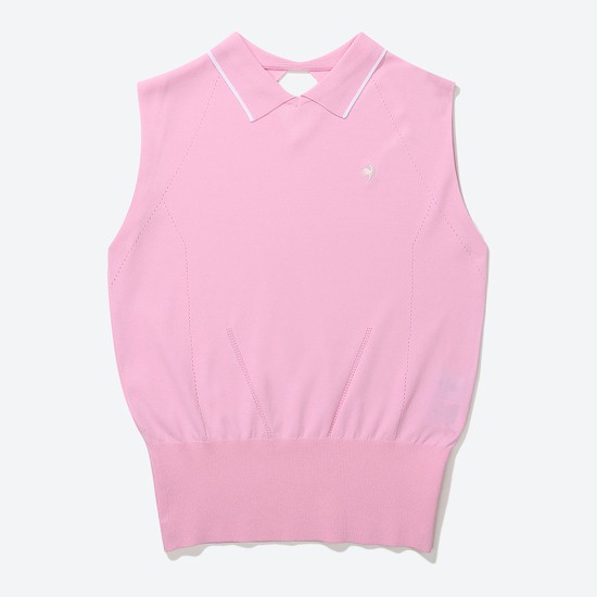 Áo Gile Nữ LeCoq Golf GN222LSL56-PINK