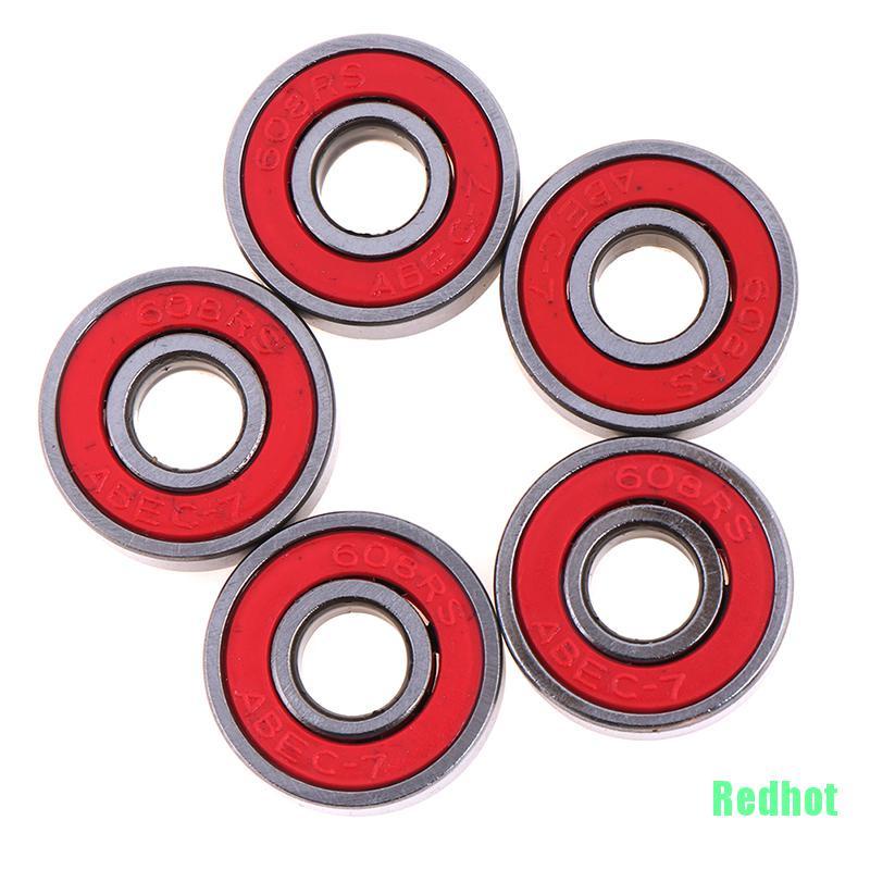 Bộ 5 Vòng Đệm Abec-7 608rs 8x22x7mm Chất Lượng Cao