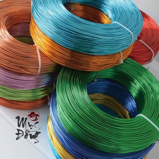 500g dây nhôm mạ màu làm bonsai handmade,làm trang sức