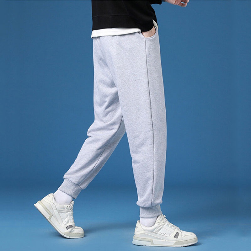 Quần Dài Thể Thao Ống Đứng Dễ Phối Đồ Thời Trang Phong Cách Hàn Quốc Cho Nam