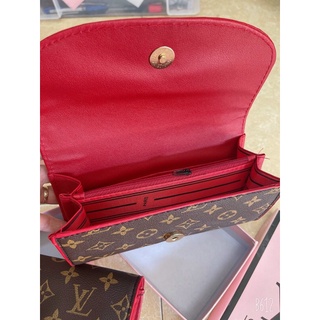ví cầm tay lv fullbox size 20cm( ảnh thật)