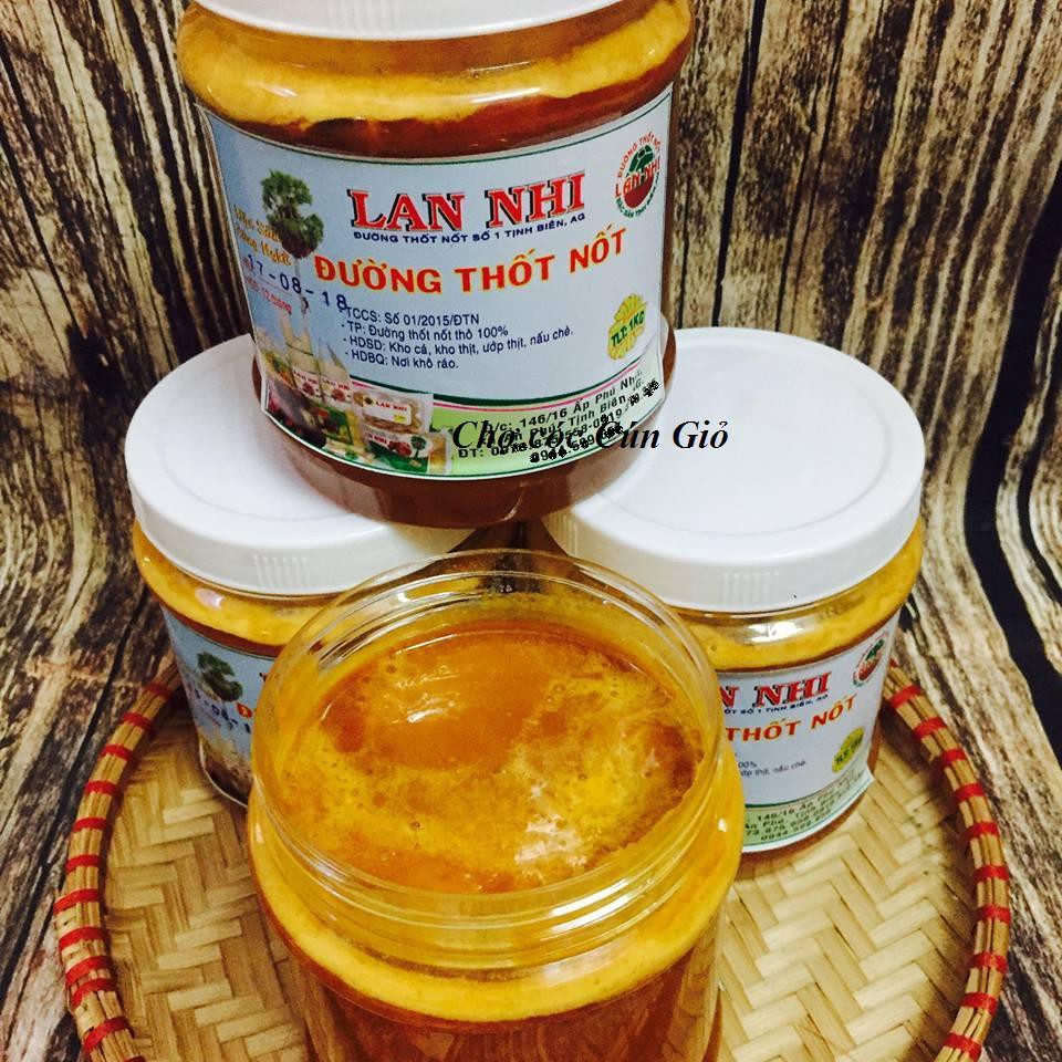 Đường thốt nốt Lan Nhi nguyên chất, dạng hũ 1kg