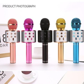 Micro karaoke kèm loa wster ws-858