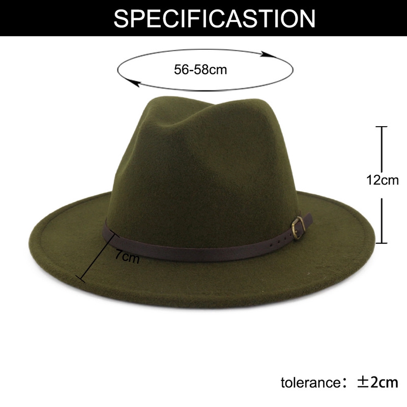 Mũ rộng vành phong cách thời trang mùa đông cho nam và nữ