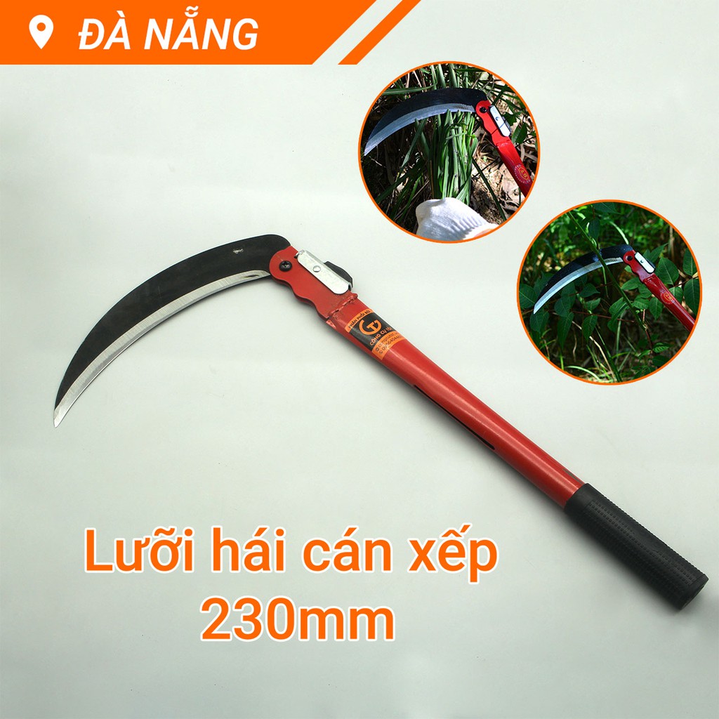 Lưỡi hái cán xếp 230mm