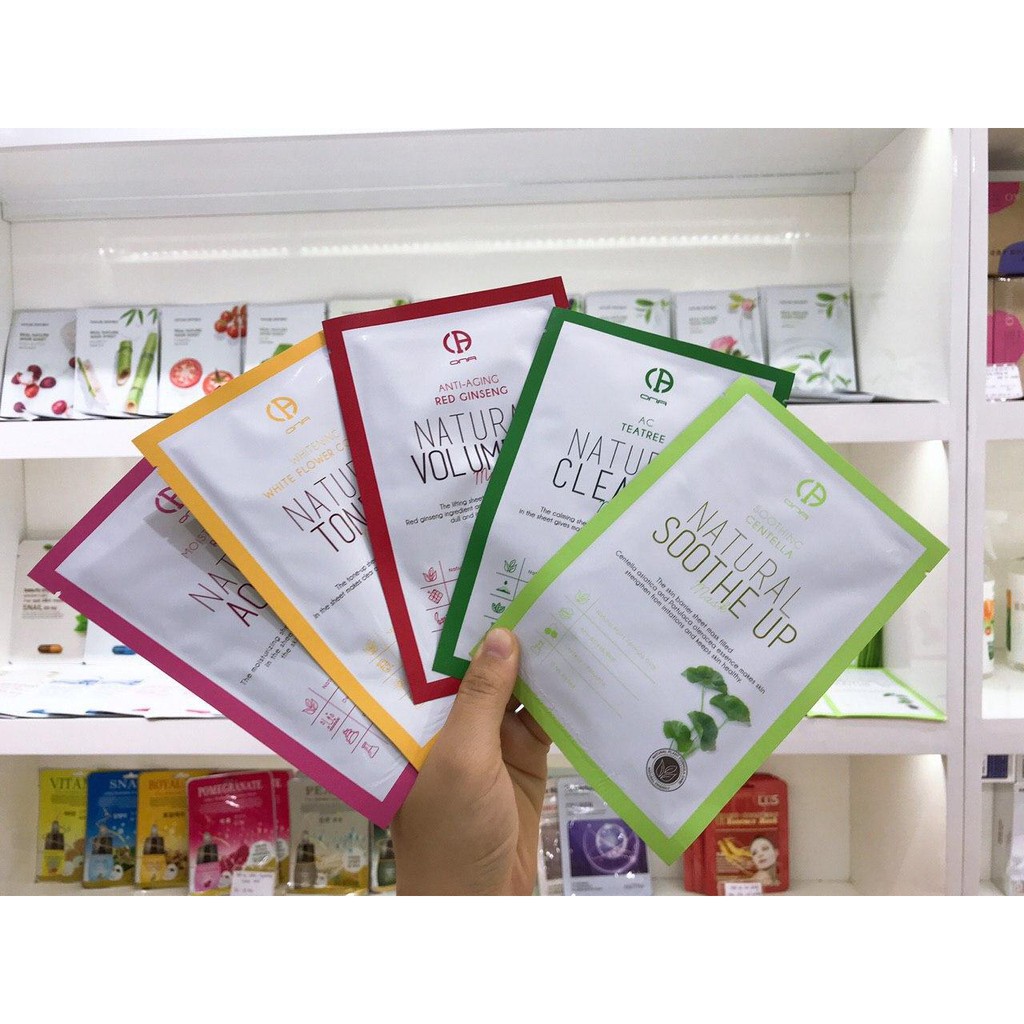 [CHÍNH HÃNG] Mặt nạ ONA Natural | Thế Giới Skin Care