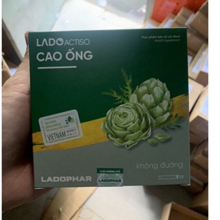 Ống uống Actiso Ladophar mát gan thông mật lợi tiểu hộp 10 ống