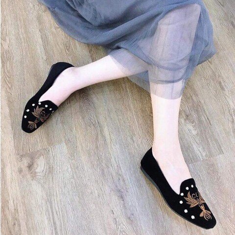 [XẢ KHO 3 NGÀY] Giày bệt thêu ong lá kiểu mới hot nhất | BigBuy360 - bigbuy360.vn