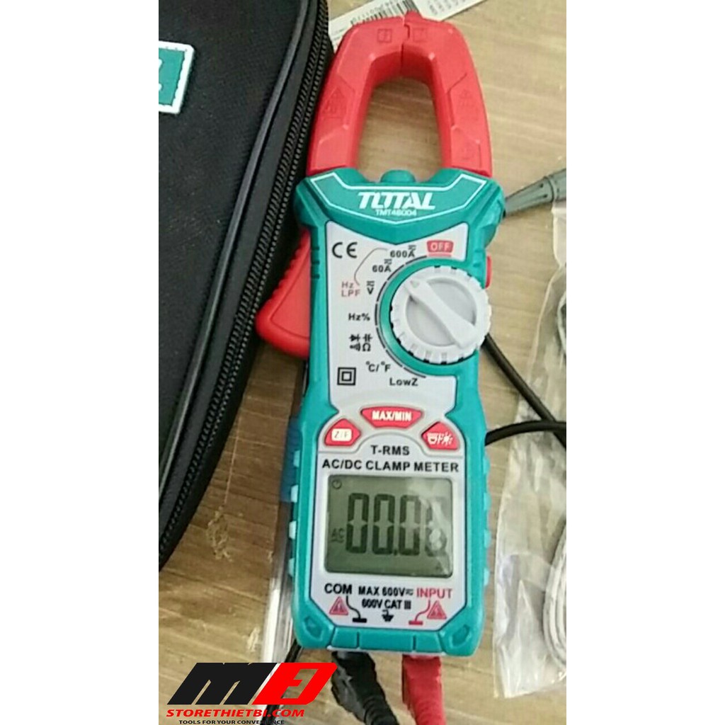 Kềm đo - đồng hồ đo AC/DC Total 46004