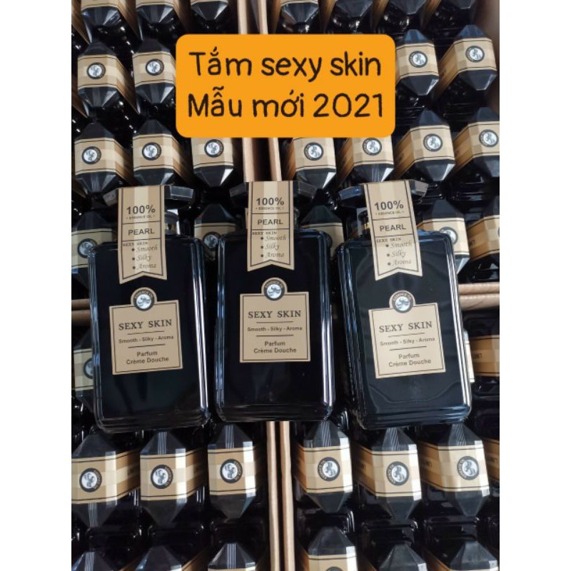 Sữa Tắm Sexy Skin Đen Tuyền Quý Phái 600ml | Mẫu Mới