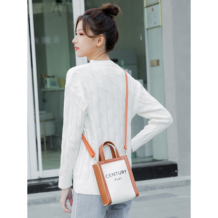 Túi xách canvas mini phong cách vintage nữ tính