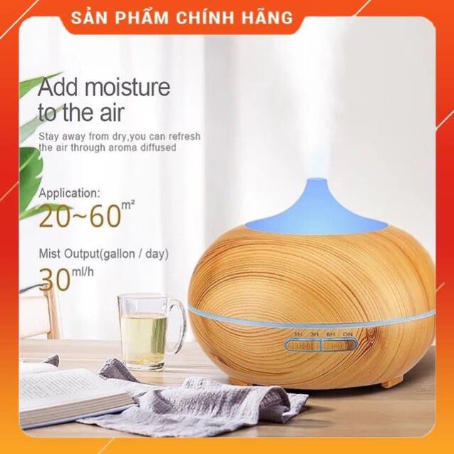 Máy khuyếch tán tinh dầu phun sương bí ngô cao cấp 550ml