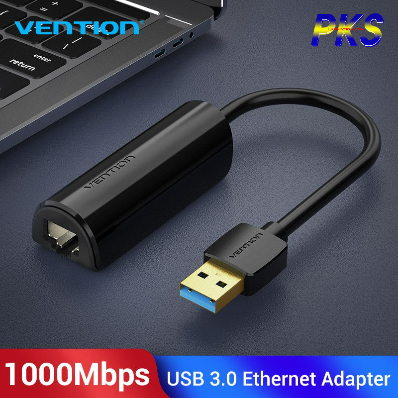 Bộ chuyển đổi USB 3.0 to LAN tốc độ 10/100/1000M cao cấp chính hãng VENTION CEHBB