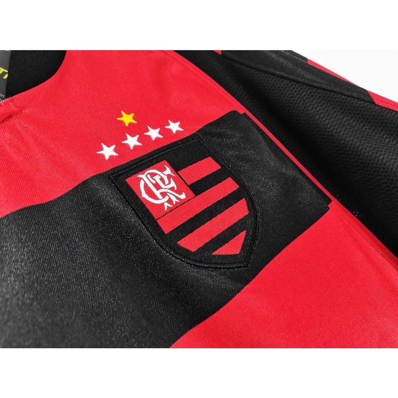 Áo Thun Bóng Đá Ngắn Tay Màu Đỏ Phong Cách retro 0304 S-2XL