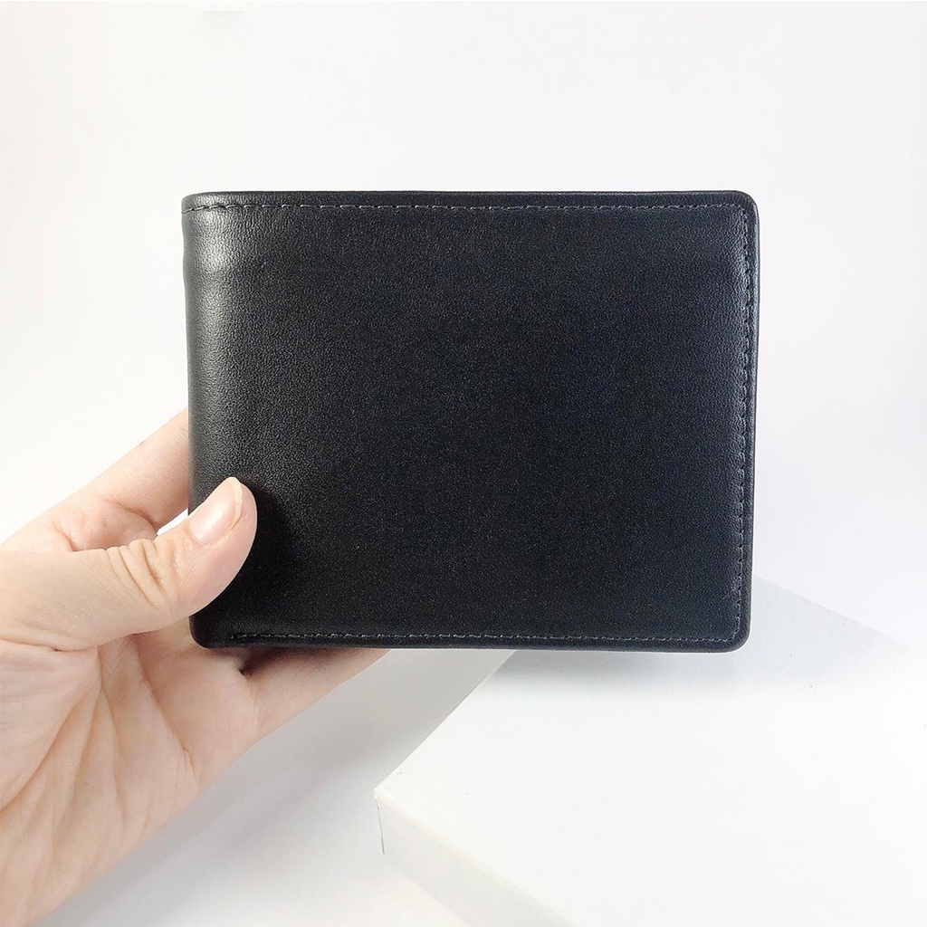 Ví da nam dáng ngang da bò cao cấp mềm mại thương hiệu N&amp;L leather độ bền trên 6 năm có bảo hành