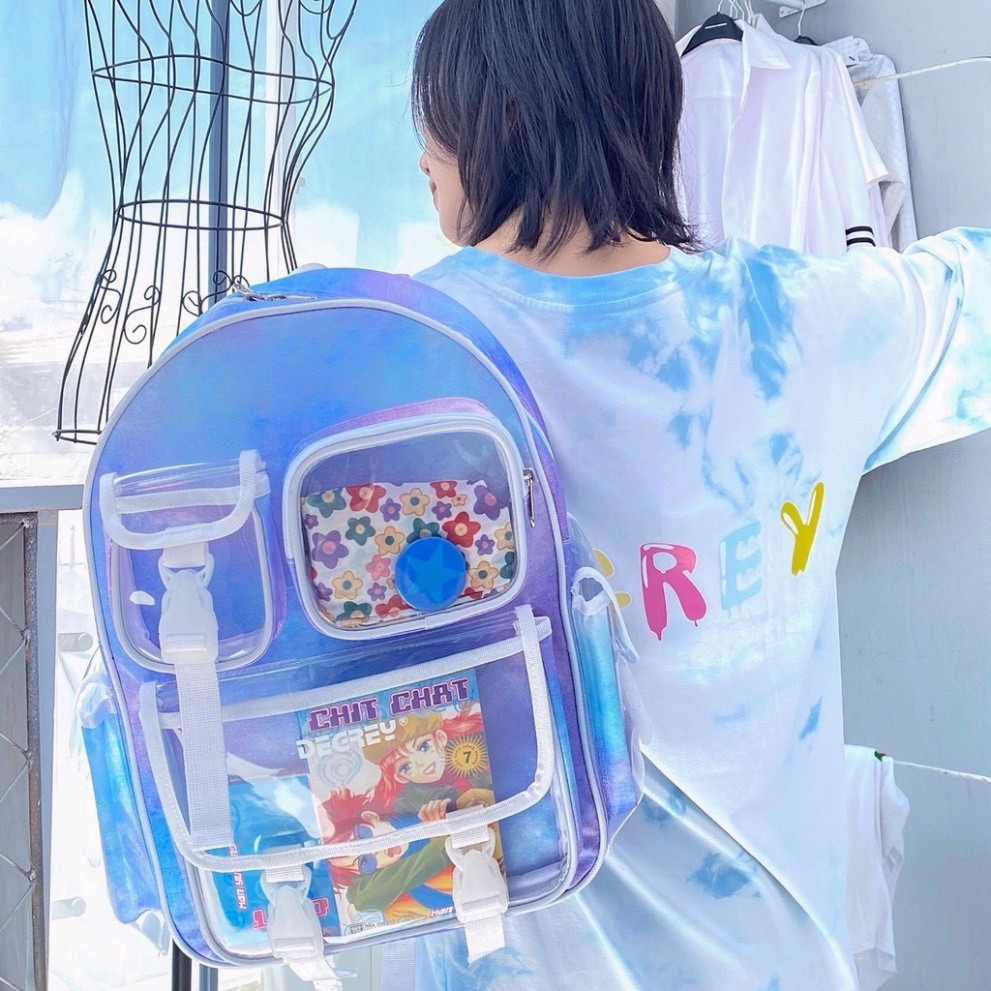 Balo Degrey TieDye Backpack thời trang nam nữ họa tiết