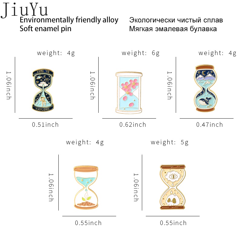 Huy Hiệu Cài Áo Hình Cá Voi / Phi Hành Gia / Hoa Xinh Xắn