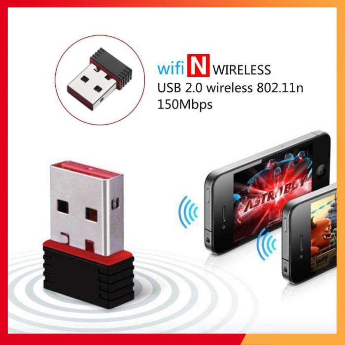 USB Thu Sóng Wifi 802.11N cho máy tính và laptop giá rẻ