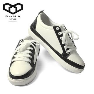 Giày sneaker nam thể thao trắng