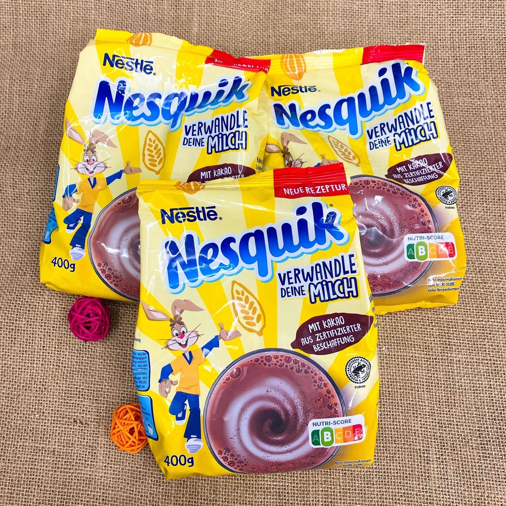 Bột caocao, Nesquik 400g, Mỹ, Thơm ngon mỗi ngày