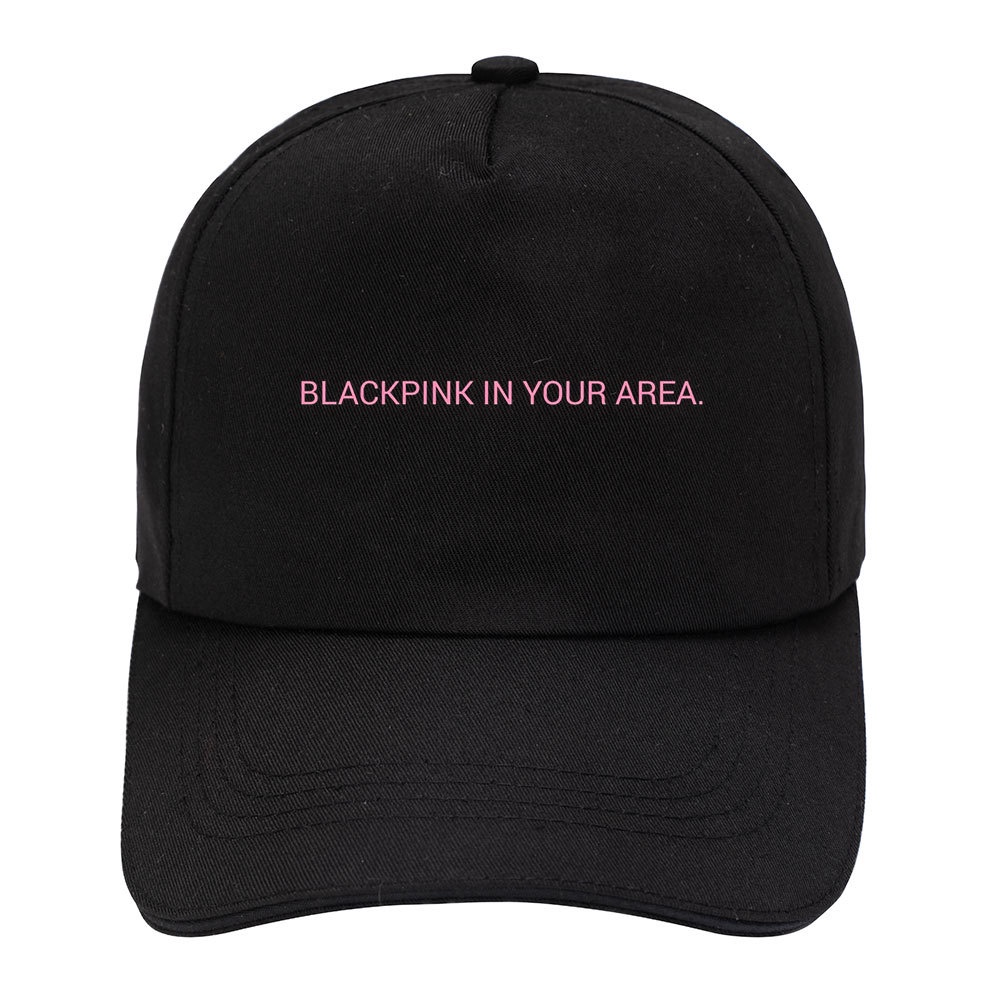 Mũ Lưỡi Trai In Chữ Ký Nhóm Nhạc blackpink Phong Cách Hàn Quốc Thời Trang unisex