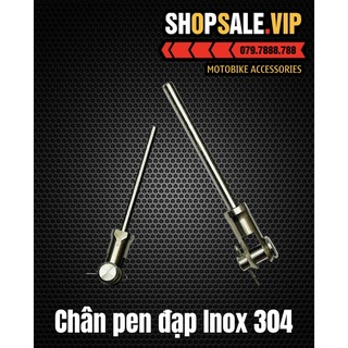 Chân pen đạp inox