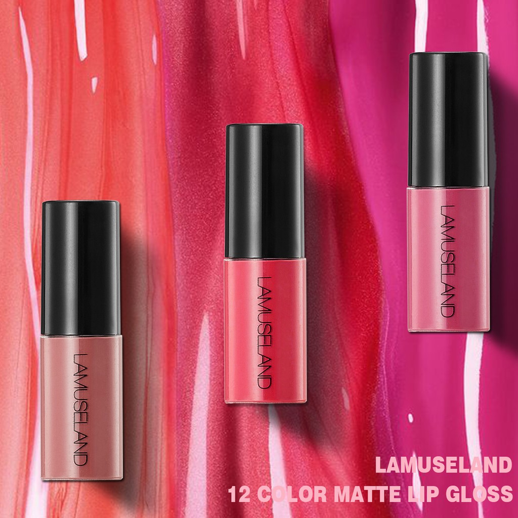 LAMUSELAND Waterproof Long Lasting Liquid Lip Gloss 3.5gx3 L18L13 | BigBuy360 - bigbuy360.vn