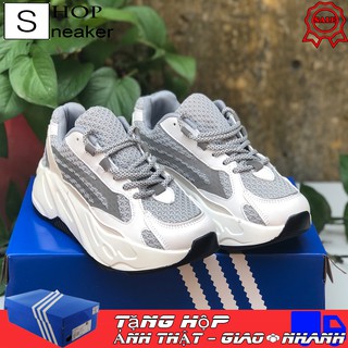 Giày yz static trắng phản quang size nam nữ