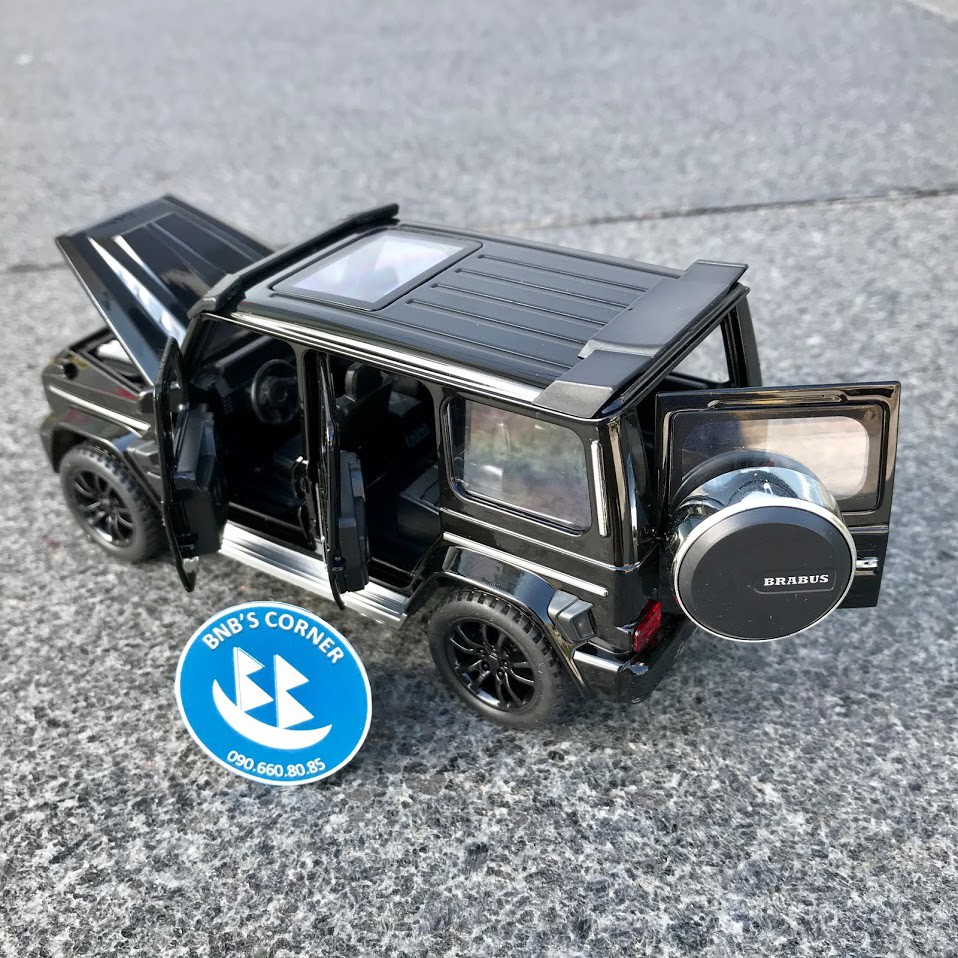 [BNB's Corner] Xe mô hình 1:32 Mercedes-Benz Brabus G700 hãng Double Horses