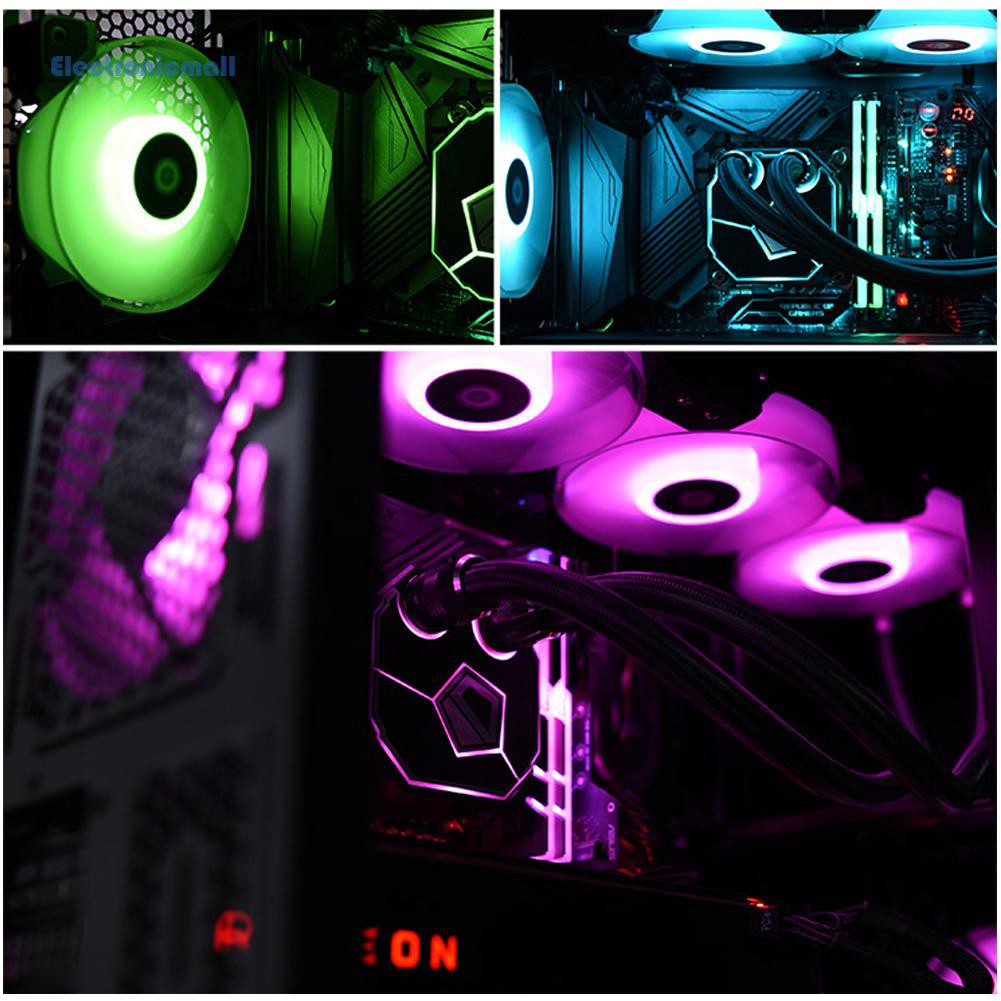 ID-COOLING DF-12025-RGB PWM PC Case Fan 120mm Addressable RGB Cooling Fan꒪NICE