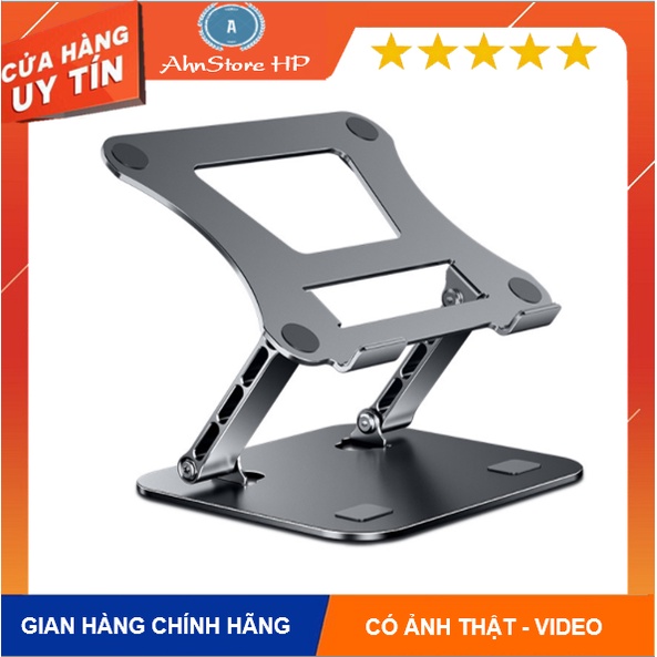 Kệ Giá Đỡ Laptop Macbook Nhôm nguyên khối, được gia công cắt CNC tinh tế, làm quà tặng cực đẹp